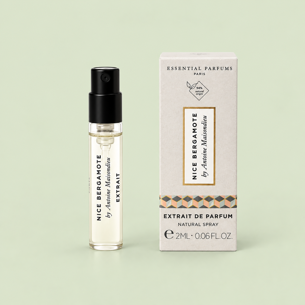 Essential Parfums Nice Bergamote Extrait de Parfum vzorek 2 ml